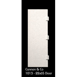 CANNON HD-1013 - EMD HOOD UNIT DOORS - 22" X 65" 