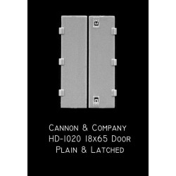 CANNON HD-1020 - EMD HOOD UNIT DOORS - 18" X 65"