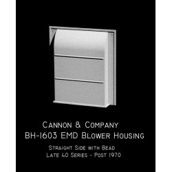 CANNON BH-1603 - EMD BLOWER HOUSING - RIBBED