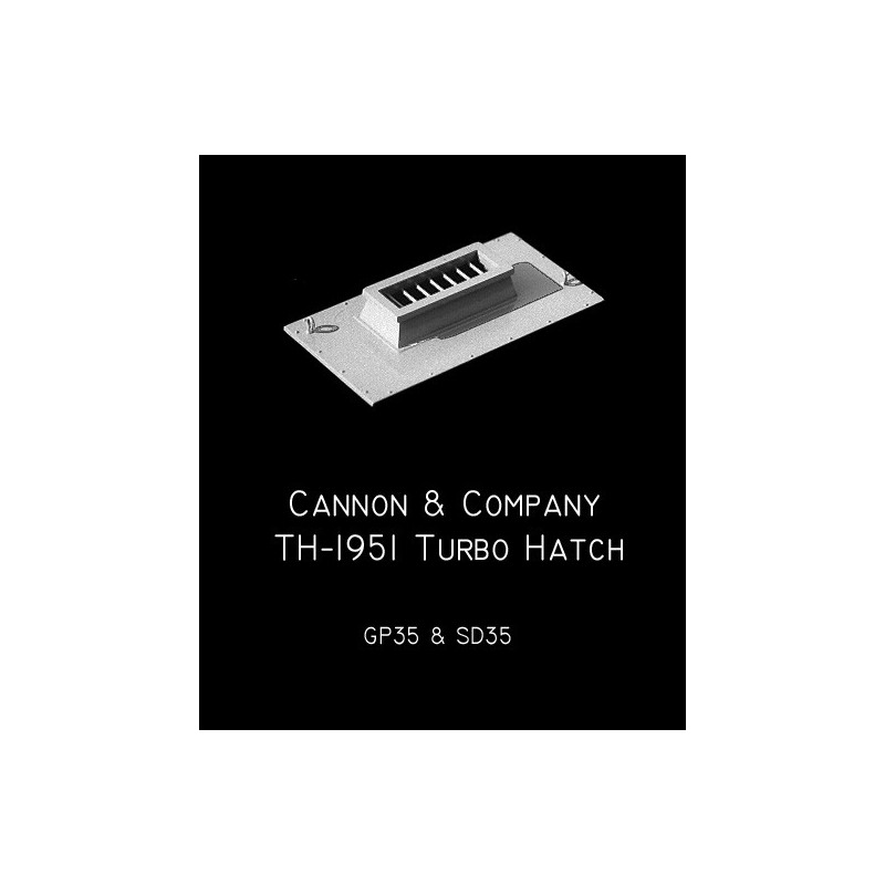 CANNON TH-1951 - EMD TURBO HATCH - 35 SERIES