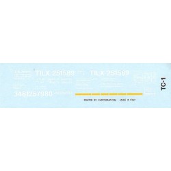HIGHBALL TC-1 TRINITY LEASING TANK CAR - HO SCALE