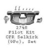 PSC 2748 - STEAM LOCOMOTIVE PILOT KIT - CANADIAN PACIFIC 2-10-4 NON-STREAMLINED SELKIRK - HO SCALE