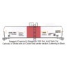 HIGHBALL TC-2 REAGENT CHEMICAL TANK CAR - HO SCALE