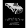 CANNON ST-2005 - SAFETY TREAD AND STEP KIT FOR ATHEARN SD40-2 - HO SCALE