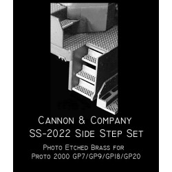 CANNON SS-2022 - EMD SIDE STEP SET - PROTO 2000 GP7/GP9/GP18/GP20