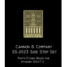 CANNON SS-2023 - EMD SIDE STEP SET - ATHEARN SD45T-2