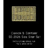 CANNON SS-2026 - EMD SIDE STEP SET - PROTO 2000 GP30