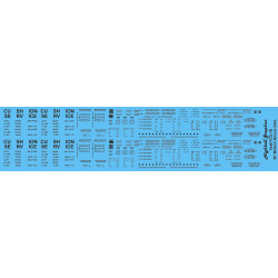 HIGHBALL FCD-1B MODERN 50' BOXCAR DATA