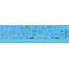 HIGHBALL FCD-4B  MODERN TANK CAR DATA - HO SCALE