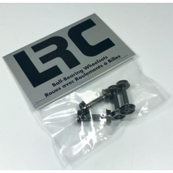 RAPIDO 102063 - ROLLER BEARING WHEELSETS FOR LRC CARS