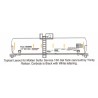 HIGHBALL TC-5 TRINITY LEASING TANK CAR - HO SCALE