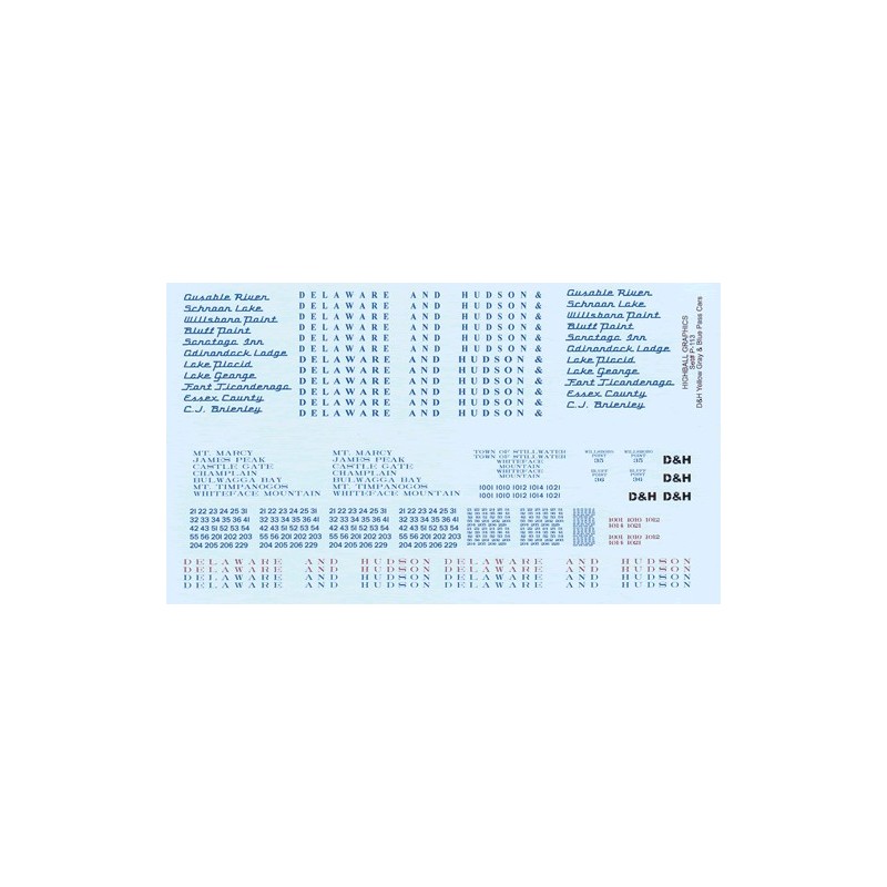 HIGHBALL P-113 DELAWARE & HUDSON PASSENGER CAR - HO SCALE HIGHBALL P-113 DELAWARE & HUDSON PASSENGER CAR - HO SCALE