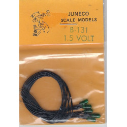 JUNECO B-131 - 1.5 VOLT BULBS - GREEN