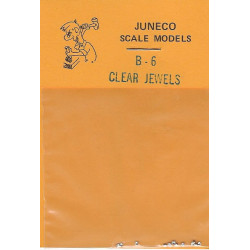 JUNECO B-6 - 4 3/4" JEWELS - CLEAR