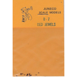 JUNECO B-7 - 4 3/4" JEWELS - RED