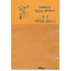 JUNECO B-8 - 4 3/4" JEWELS - GREEN