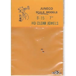 JUNECO B-15 - 7" JEWELS - CLEAR