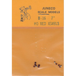 JUNECO B-16 - 7" JEWELS - RED