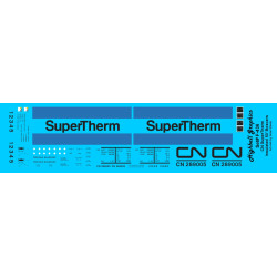 HIGHBALL FN-436 CN SUPERTHERM INSULATED 50' BOXCAR - N SCALE