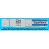 HIGHBALL FN-436 CN SUPERTHERM INSULATED 50' BOXCAR - N SCALE