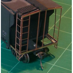 BLACK CAT BC330 - CANADIAN PACIFIC CANADIAN STYLE LADDERS - 7 RUNG FOR 10' IH STEEL CARS - HO SCALE