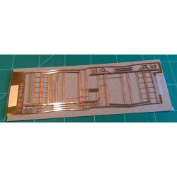 BLACK CAT BC338 - CANADIAN PACIFIC/CANADIAN NATIONAL SLAB SIDE COVERED HOPPER END CAGE - HO SCALE