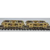RAILWORKS - PENNSYLVANIA PASSENGER/EXPRESS TRUCKS WITH FINS ON JOURNAL COVERS - HO SCALE