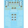 MICROSCALE DECAL 87-757 - GREAT NORTHERN CABOOSES