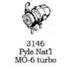 PSC 3146 - STEAM LOCOMOTIVE PYLE NATIONAL MO-6 TURBO GENERATOR - HO SCALE