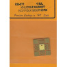 DETAILS WEST KB-371 - DIESEL LOCOMOTIVE KNUCKLE BRACKET - NORFOLK SOUTHERN - HO SCALE