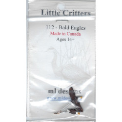 ML DESIGNS - LITTLE CRITTERS 112 - BALD EAGLES