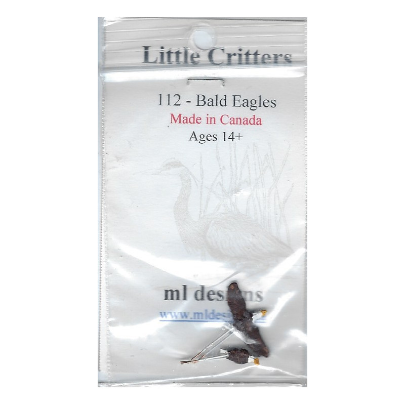ML DESIGNS - LITTLE CRITTERS 112 - BALD EAGLES