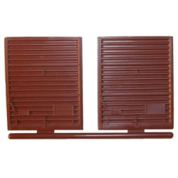 ACCURAIL 111 - 8' YOUNGSTOWN BOXCAR DOORS - HO SCALE