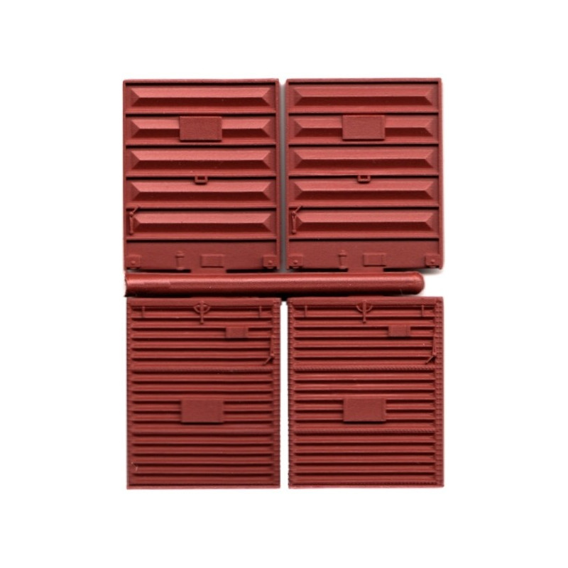 ACCURAIL 112 - 8' PS-1 BOXCAR DOORS - HO SCALE