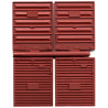 ACCURAIL 112 - 8' PS-1 BOXCAR DOORS - HO SCALE