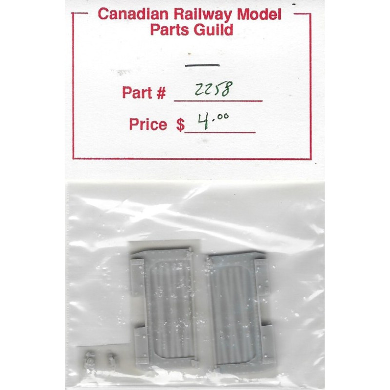 CRMPG 2258 - CANADIAN NATIONAL MILL GONDOLA ENDS - HO SCALE