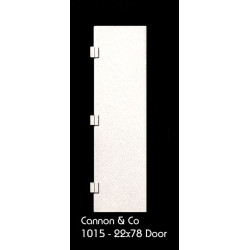 CANNON HD-1005 - EMD HOOD UNIT DOORS - 22" X 78"  - HO SCALE