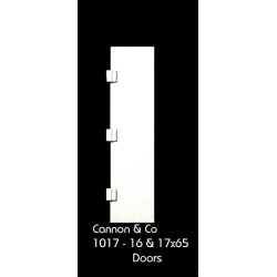 CANNON HD-1007 - EMD HOOD UNIT DOORS - 16/17" X 65"  - HO SCALE