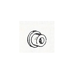 WALTHERS 941-2006 - INSULATED PLASTIC BUSHING - 3/16" OUTSIDE DIAMETER
