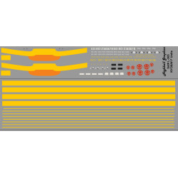 HIGHBALL L-365 NEW YORK ONTARIO & WESTERN DIESEL LOCOMOTIVES - F UNITS - HO SCALE