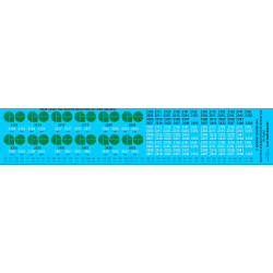 HIGHBALL RAP-020-N - RAPIDO BI-LEVEL COMMUTER CARS - GO TRANSIT NUMBERS - N SCALE