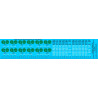 HIGHBALL RAP-020-N - RAPIDO BI-LEVEL COMMUTER CARS - GO TRANSIT NUMBERS - N SCALE