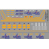 HIGHBALL LN-374 - RAILLINK / RAIL AMERICA DIESEL LOCOMOTIVES - N SCALE