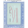 MICROSCALE DECAL MC-4189NOS - GENERAL ELECTRIC DIESEL LOCOMOTIVES - HO SCALE