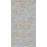 CDS DRY TRANSFER N-102NOS ROMAN STYLE FREIGHT CAR DATA - YELLOW - N SCALE