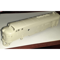 ATLAS 830202 - FP7 BODY SHELL - DUAL HEADLIGHT WITHOUT DYNAMIC BRAKES - HO SCALE