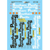 MICROSCALE DECAL 87-1148 - SOUTHERN PACIFIC BRIDGE SIGNS - HO  SCALE