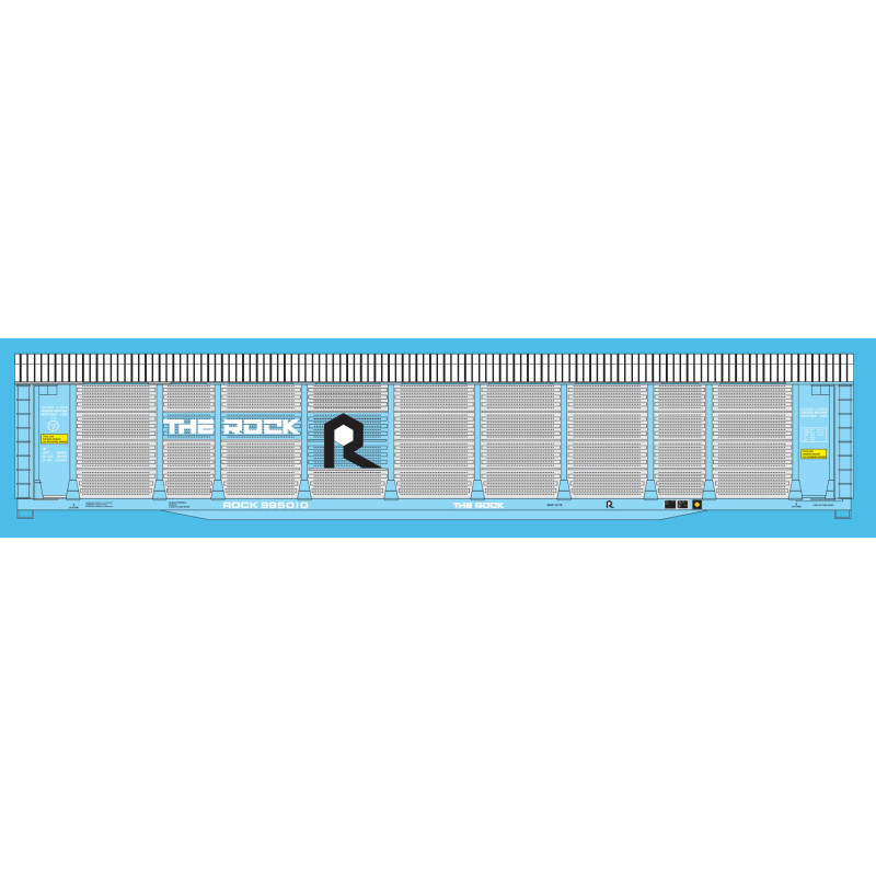 HIGHBALL 87-0201 ROCK ISLAND ENCLOSED AUTORACKS - HO SCALE