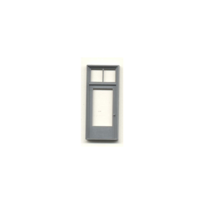 GRANDT LINE 3613 - SINGLE DOOR WITH FRAME - 4'2" x 9'7" - O SCALE