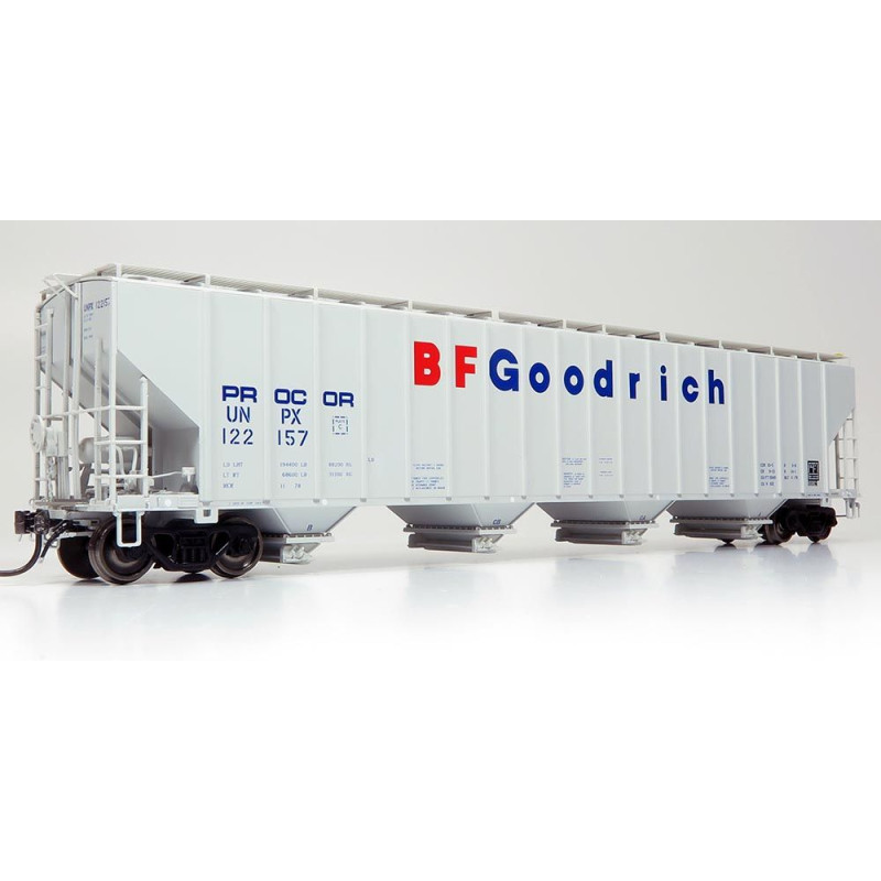 RAPIDO 157004A - 5720 CU.FT. COVERED HOPPER - B.F. GOODRICH  - HO SCALE